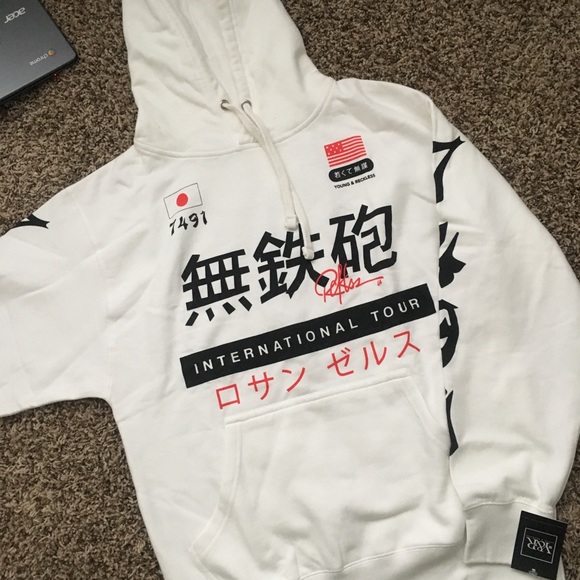 young & reckless asia international graphic hoodie - Picture 1 of 5
